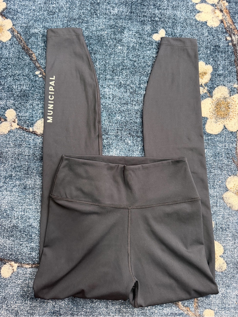 Municipal High-Rise Black Performance Leggings